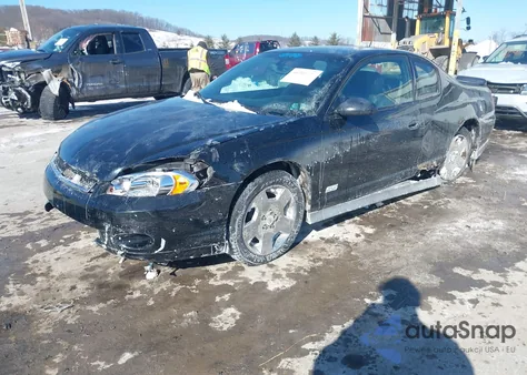 2007 Chevrolet Monte Carlo Ss из США, поврежденный, VIN 2G1WL15C379418359